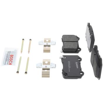 2008 Cadillac STS Disc Brake Pad Rear Bosch BP1053 image 3 of 4