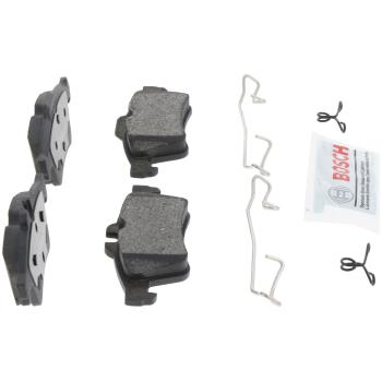 2009 Saturn Sky Disc Brake Pad Rear Bosch BP1095 image 4 of 4