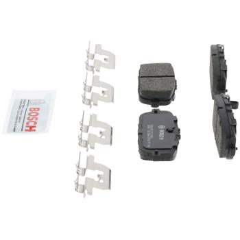 2010 Mazda MX-5 Miata Disc Brake Pad Rear Bosch BP1180 image 3 of 4