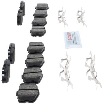 2011 Chevrolet Corvette Disc Brake Pad Front Bosch BP1185 image 4 of 4