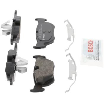 2012 BMW X1 Disc Brake Pad Rear Bosch BP1267 image 4 of 4