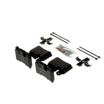 2006 Volkswagen Touareg Disc Brake Pad Rear Bosch BP1277 image 4 of 4