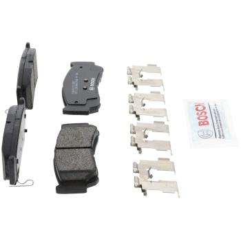 2008 Hyundai Santa Fe Disc Brake Pad Rear Bosch BP1297 image 4 of 4