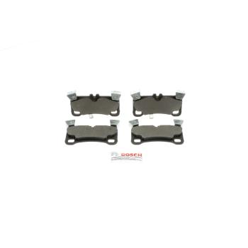 2010 Porsche Cayenne Disc Brake Pad Rear Bosch BP1350 image 3 of 4