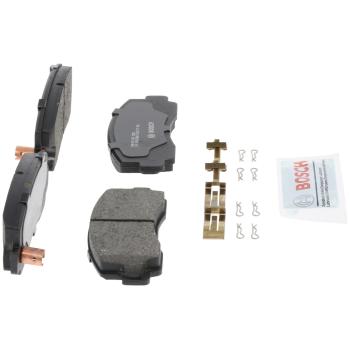 1983 Mitsubishi Mighty Max Disc Brake Pad Front Bosch BP136 image 4 of 4
