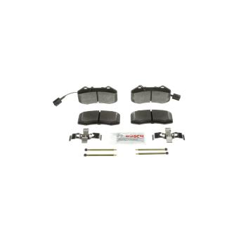 2015 Alfa Romeo 4C Disc Brake Pad Front Bosch BP1379A image 3 of 4