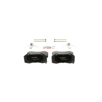 2018 Mazda MX-5 Miata Disc Brake Pad Front Bosch BP1379B image 1 of 4