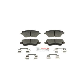 2018 Ford Fiesta Disc Brake Pad Front Bosch BP1730 image 3 of 4