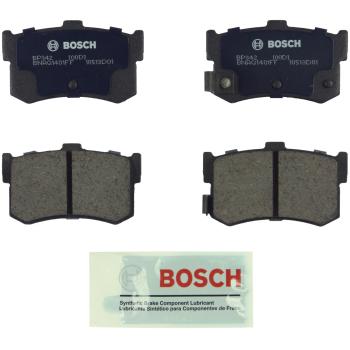 1986 Acura Legend Disc Brake Pad Rear Bosch BP342 image 1 of 1
