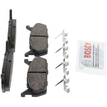 1995 Mercury Tracer Disc Brake Pad Rear Bosch BP458 image 4 of 4