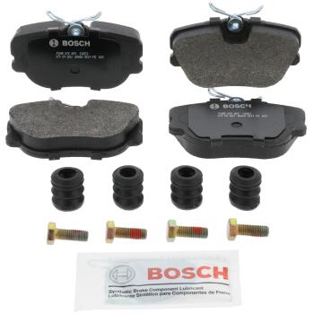 2001 Land Rover Range Rover Disc Brake Pad Rear Bosch BP493 image 2 of 4