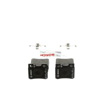 2000 Mercedes-Benz C230 Disc Brake Pad Rear Bosch BP495 image 1 of 4