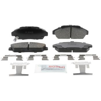 1993 Honda Accord Disc Brake Pad Front Bosch BP496 image 2 of 4