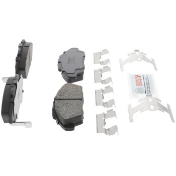 1993 Honda Accord Disc Brake Pad Front Bosch BP496 image 4 of 4