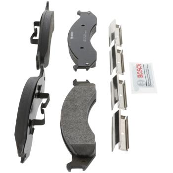 1992 Ford E-250 Econoline Disc Brake Pad Front Bosch BP557 image 4 of 4