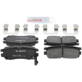 2000 Mitsubishi Montero Disc Brake Pad Rear Bosch BP567 image 1 of 4
