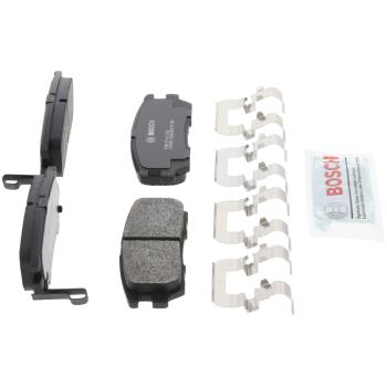 2000 Mitsubishi Montero Disc Brake Pad Rear Bosch BP567 image 4 of 4