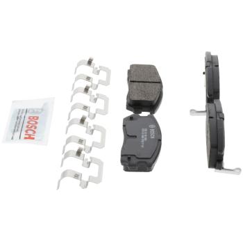 2000 Isuzu Trooper Disc Brake Pad Rear Bosch BP580 image 3 of 4