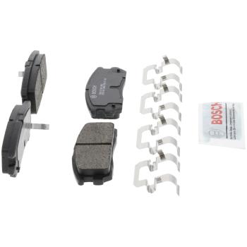 2000 Isuzu Trooper Disc Brake Pad Rear Bosch BP580 image 4 of 4