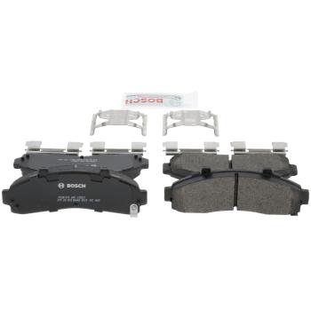 2000 Mercury Mountaineer Disc Brake Pad Front Bosch BP652 image 1 of 4