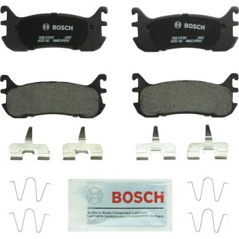 1998 Mercury Tracer Disc Brake Pad Rear Bosch BP663 image 1 of 1