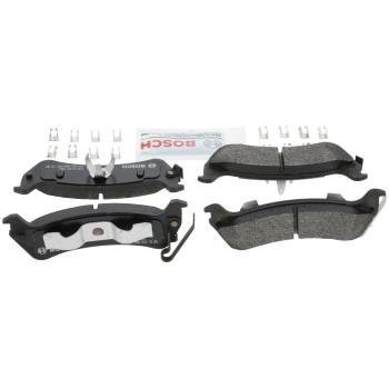 1995 Jeep Grand Cherokee Disc Brake Pad Rear Bosch BP666 image 1 of 4