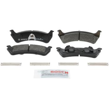 2003 Ford Explorer Sport Trac Disc Brake Pad Rear Bosch BP667A image 2 of 4