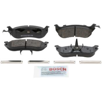 1996 Mercury Grand Marquis Disc Brake Pad Rear Bosch BP674 image 2 of 4