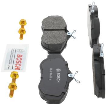 2001 Land Rover Range Rover Disc Brake Pad Front Bosch BP676 image 3 of 4