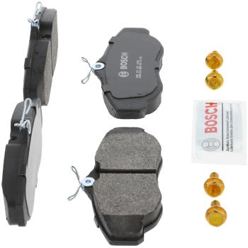 2001 Land Rover Range Rover Disc Brake Pad Front Bosch BP676 image 4 of 4