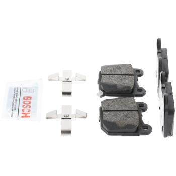 2005 Mitsubishi Lancer Disc Brake Pad Rear Bosch BP961 image 3 of 4
