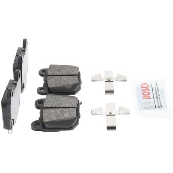 2005 Mitsubishi Lancer Disc Brake Pad Rear Bosch BP961 image 4 of 4