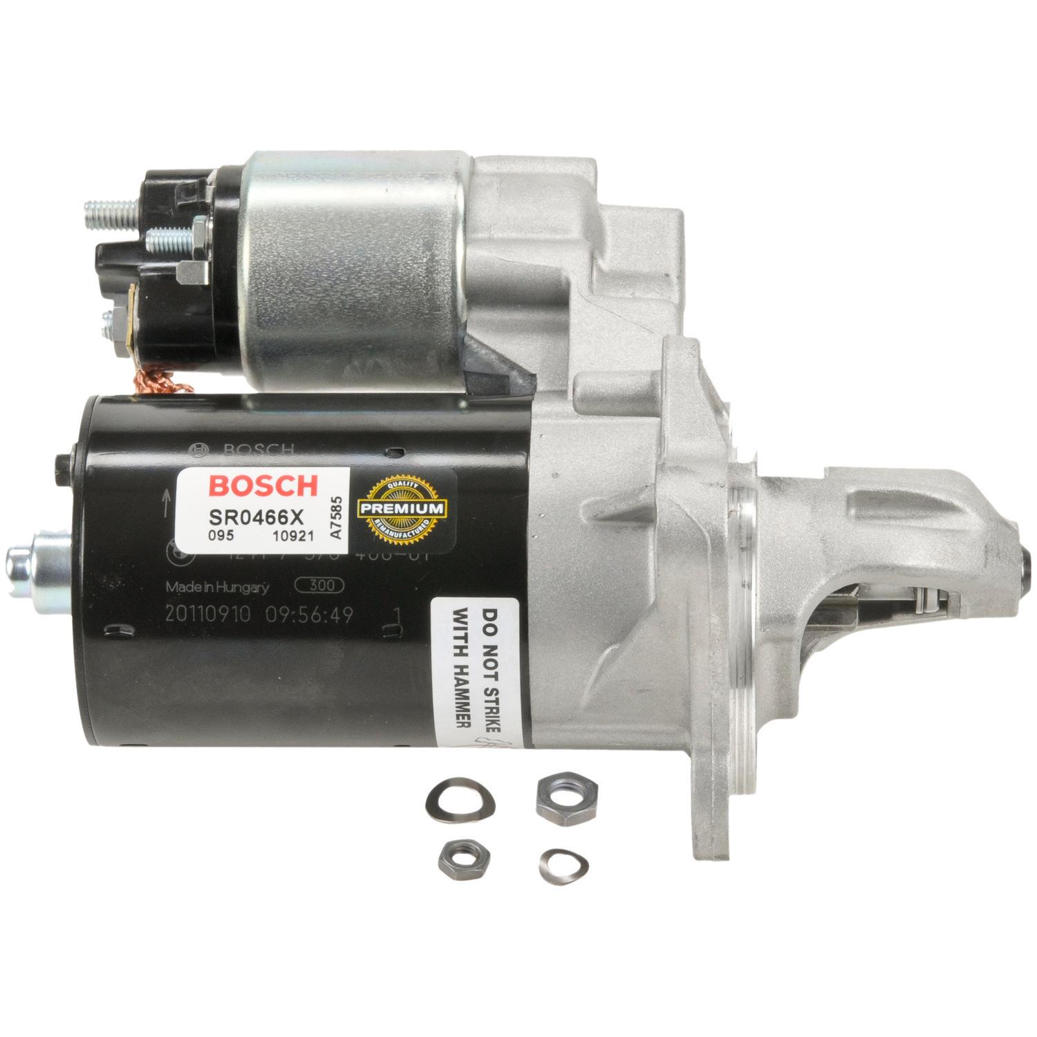 Bosch SR0466X - Starter Motor Bosch SR0466X Starter Motor product image 1 of 5