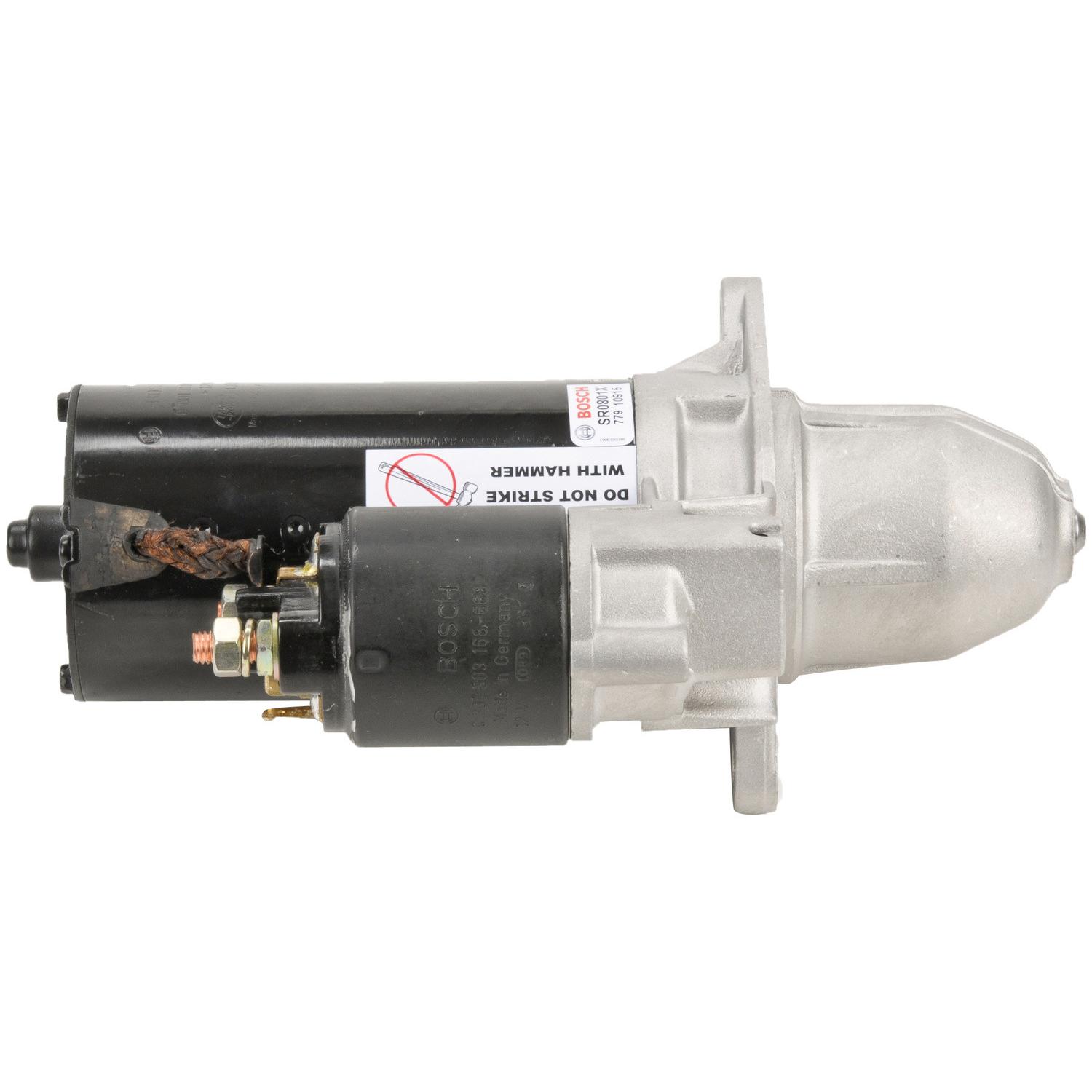 Bosch SR0801X - Starter Motor Bosch SR0801X Starter Motor product image 1 of 5