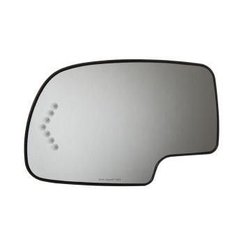 2004 GMC Yukon XL 2500 Door Mirror Glass Assembly Left Burco 2734HSRSG image 2 of 2