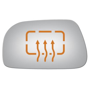 2004 Chrysler Pacifica Door Mirror Glass Left Burco 2990H image 1 of 1