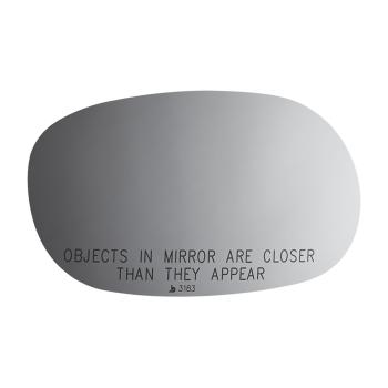 1984 Oldsmobile Cutlass Calais Door Mirror Glass Right Burco 3183 image 2 of 2