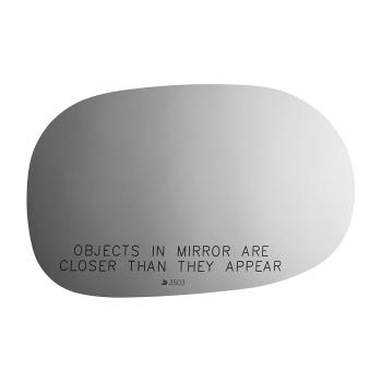 1997 Honda Civic del Sol Door Mirror Glass Right Burco 3503 image 2 of 2