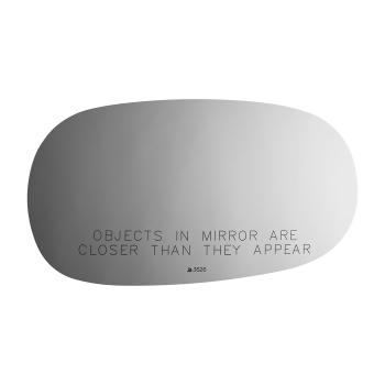 2002 Toyota Corolla Door Mirror Glass Right Burco 3626 image 2 of 2