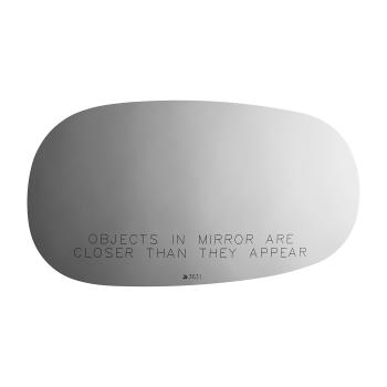 2001 Chevrolet Prizm Door Mirror Glass Right Burco 3631 image 2 of 2