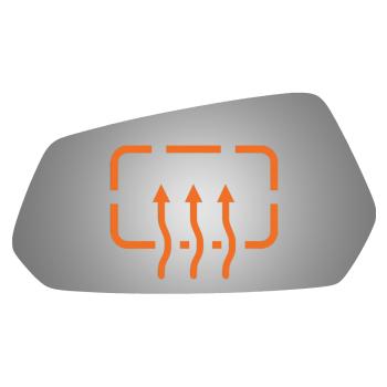 2015 Chevrolet Camaro Door Mirror Glass Left Burco 4308H image 1 of 1