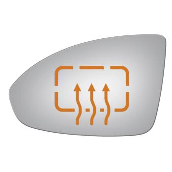 2015 Chevrolet Cruze Door Mirror Glass Left Burco 4354H image 1 of 1