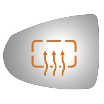2013 Chevrolet Volt Door Mirror Glass