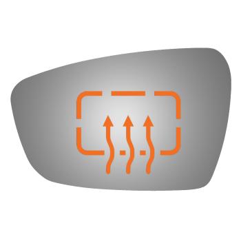 2016 Kia Forte5 Door Mirror Glass