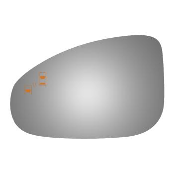 2016 Jaguar F-Type Door Mirror Glass Left Burco 4625B image 1 of 1