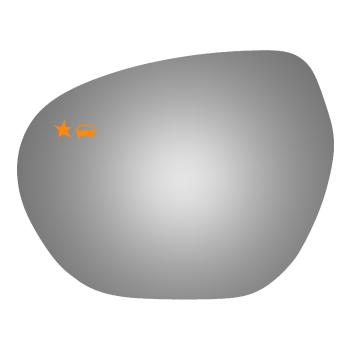 2018 Buick Envision Door Mirror Glass Left Burco 4674BC image 1 of 1