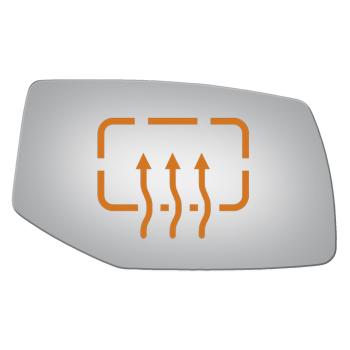2008 Cadillac SRX Door Mirror Glass Right Burco 5107H image 1 of 1