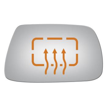 2007 Jeep Grand Cherokee Door Mirror Glass Right Burco 5143H image 1 of 1