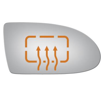 2006 Hyundai Accent Door Mirror Glass Right Burco 5255H image 1 of 1