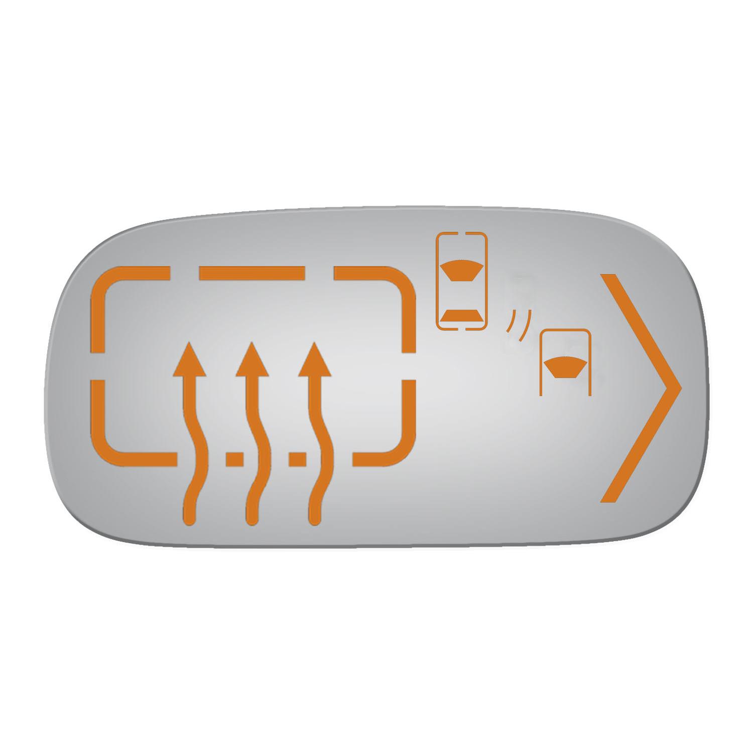 Burco 5362HSB - Door Mirror Glass Burco 5362HSB Door Mirror Glass product image 1 of 1